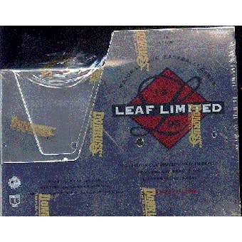1996 Leaf Limited Baseball Hobby Box