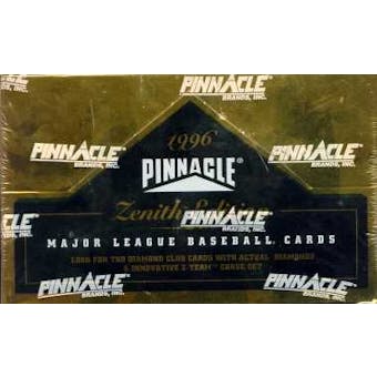 1996 Pinnacle Zenith Baseball Hobby Box