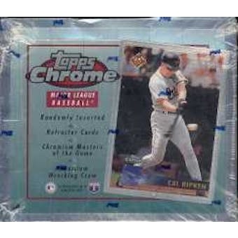 1996 Topps Chrome Baseball Hobby Box