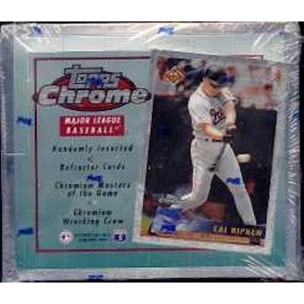 1996 Topps Chrome Baseball 20 Pack Box