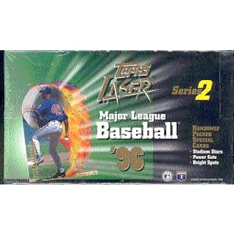 1996 Topps Laser Series 2 Baseball Hobby Box