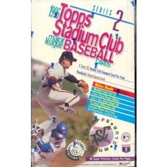 1996 Topps Stadium Club Series 2 Baseball Hobby Box
