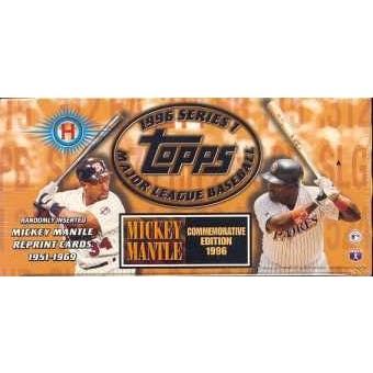 1996 Topps Series 1 Baseball Jumbo Box