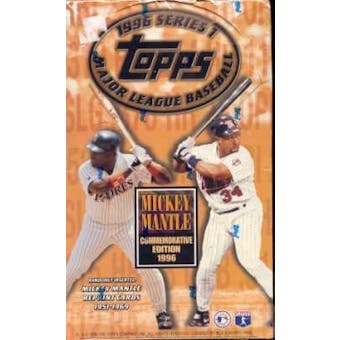 1996 Topps Series 1 Baseball 36 Pack Box