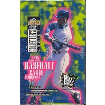 1996 Upper Deck Collector's Choice Series 1 Baseball Hobby Box