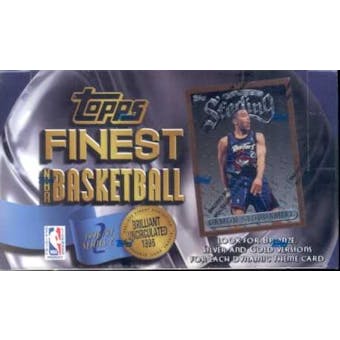 1996/97 Topps Finest Series 2 Basketball Hobby Box