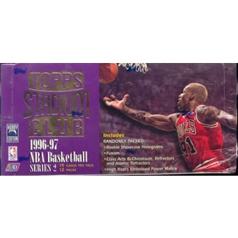 1996/97 Topps Stadium Club Series 2 Basketball Jumbo Box