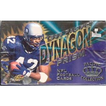 1996 Pacific Dynagon Prism Football Hobby Box