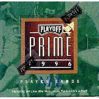1996 Playoff Prime Football Hobby Box