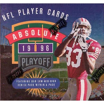 1996 Playoff Absolute Football Hobby Box