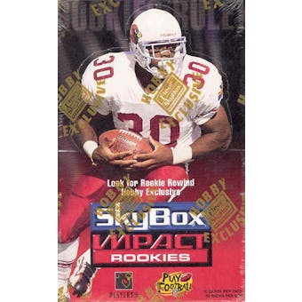1996 Skybox Impact Rookies Football Hobby Box