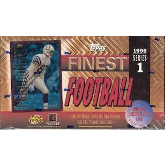 1996 Topps Finest Series 1 Football Hobby Box
