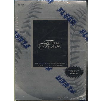 1996 Fleer Flair Baseball Retail Box