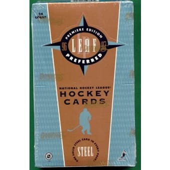 1996/97 Leaf Preferred Hockey Hobby Box
