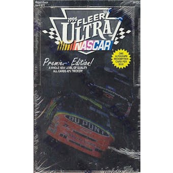 1996 Fleer Ultra Racing 24 Pack Box