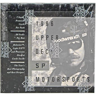 1996 Upper Deck SP Racing Hobby Box