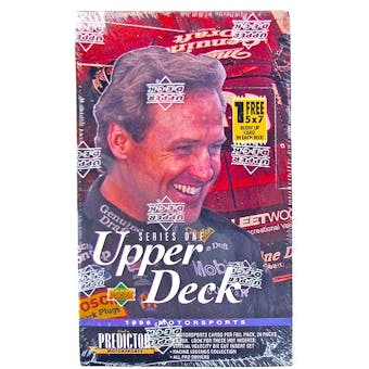 1996 Upper Deck Series 1 Racing Retail Box