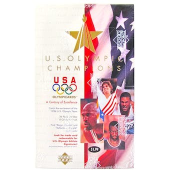 1996 Upper Deck U.S. Olympic Champions Prepriced Box