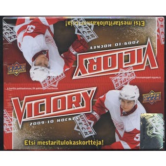 2009/10 Upper Deck Victory Hockey 24-Pack Box (Finnish)