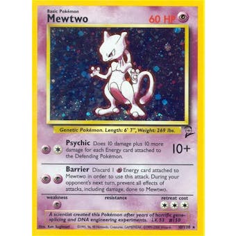 Pokemon Base Set 2 Single Mewtwo 10/130