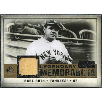 2008 Upper Deck SP Legendary Cuts Legendary Memorabilia #BR Babe Ruth /25
