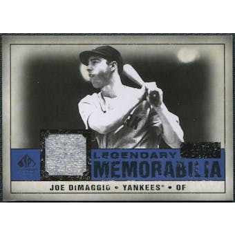 2008 SP Legendary Cuts Legendary Memorabilia Dark Blue Parallel #JD Joe DiMaggio /15