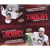 2011/12 Upper Deck Victory Hockey 36-Pack Box