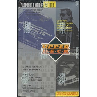 1995 Upper Deck Series 1 Racing Retail Box
