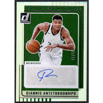 2025-26 Panini Donruss Giannis Antetokounmpo Elite Signatures Auto /49