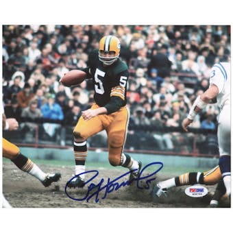 Paul Hornung Autographed Green Bay Packers 8x10 Photo (PSA COA)