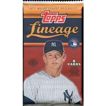 2011 Topps Lineage Baseball Hobby Pack