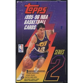 1995/96 Topps Series 2 Basketball Retail Box