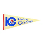 Vintage 1960s-70s Kentucky Colonels ABA Pennant (Reed Buy)