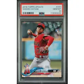 2018 Topps Update Shohei Ohtani Rookie #US1 PSA 10