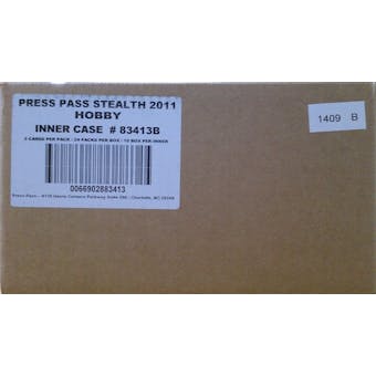 2011 Press Pass Stealth Racing Hobby 10-Box Case