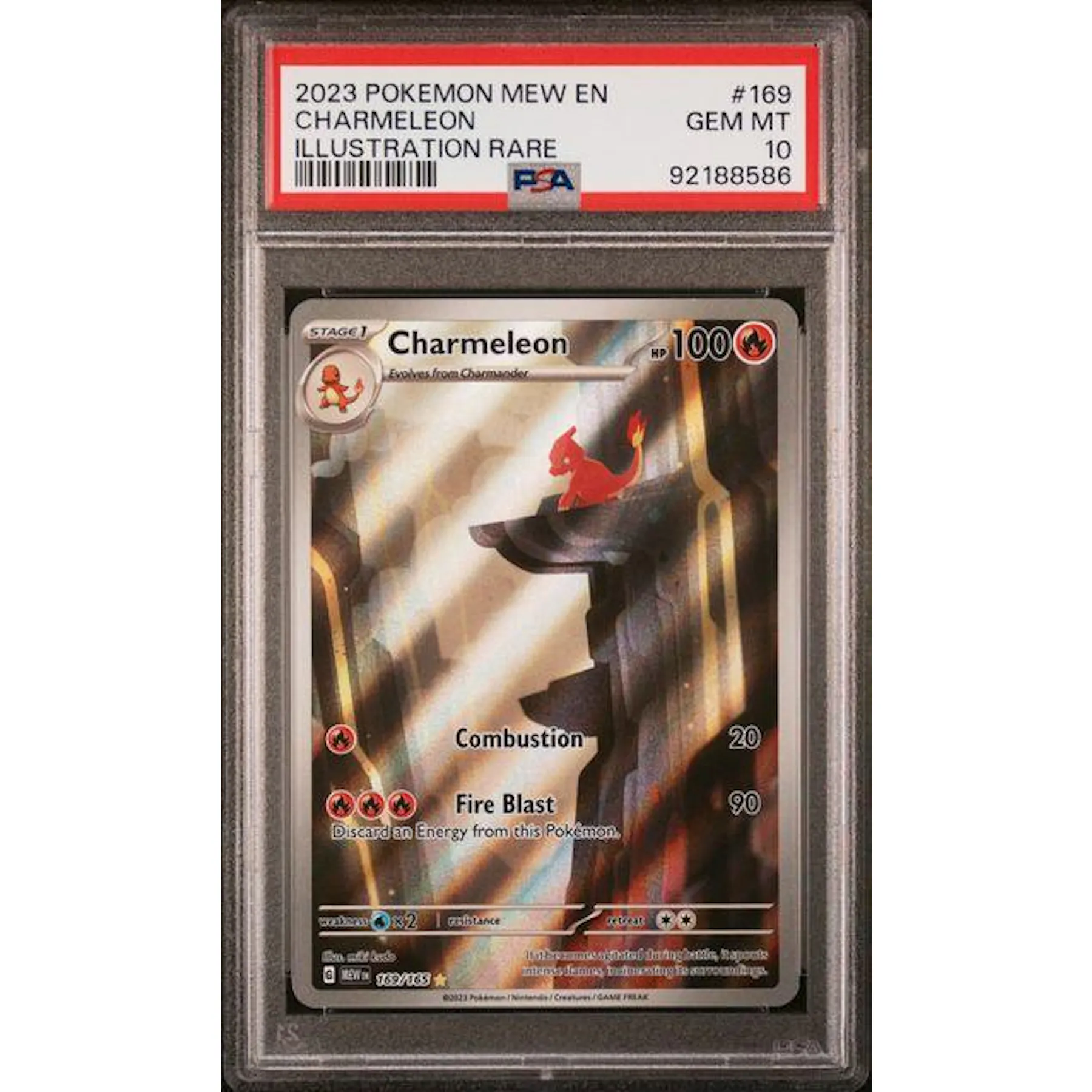 2023 charmeleon pokemon card Charmeleon 2023 Scarlet & Violet: 151 #005/165 Reverse Holo Price Guide