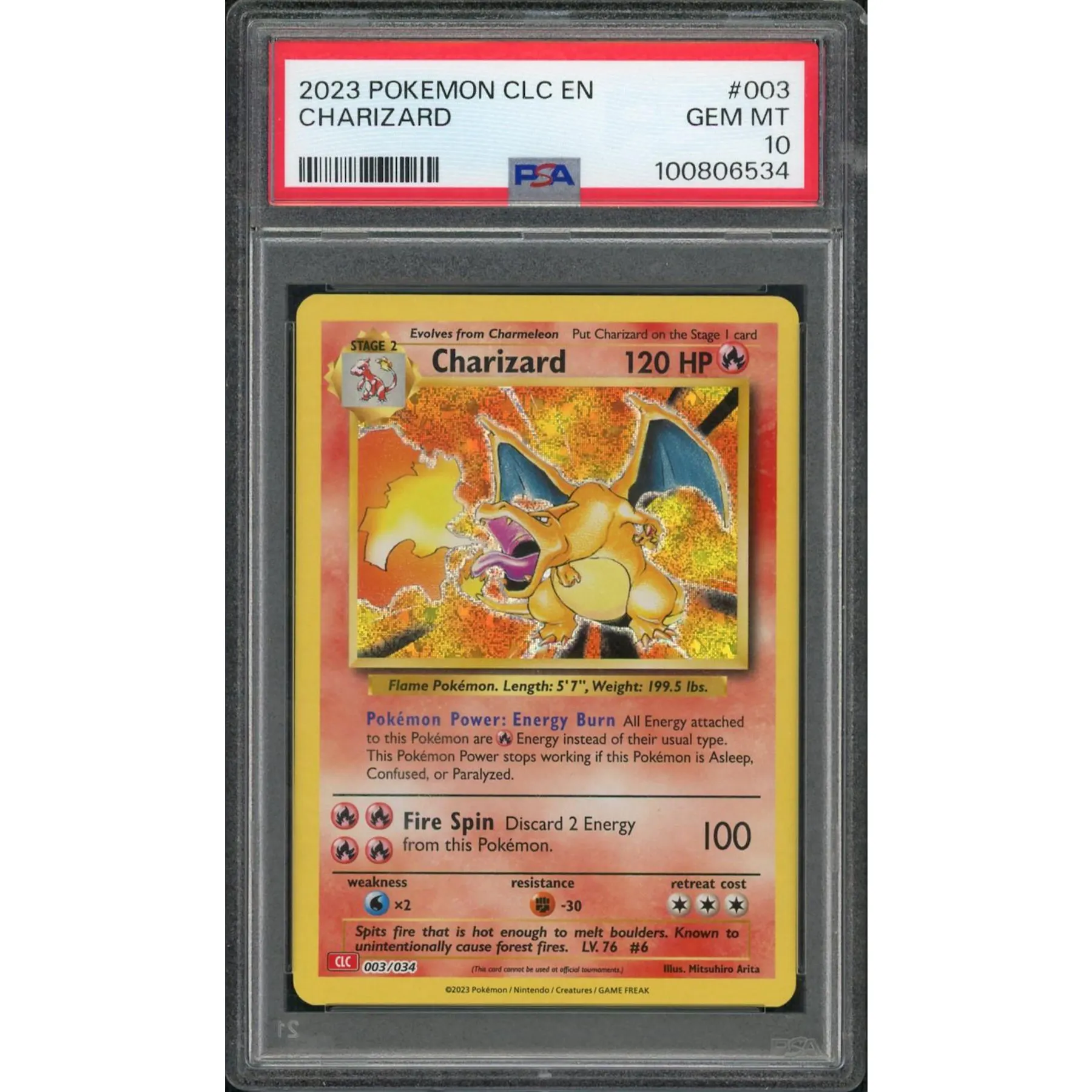 2023 charizard pokemon card Ex #228 PSA 9 Topcard Celebrate the legacy of your favorite tabletop game with this Charizard EX 2023 Pokemon Obsidian Flames Hyper Rare #228 PSA Authenticated 9 Card Charizard 2023 Pokmon Holo Japanese
