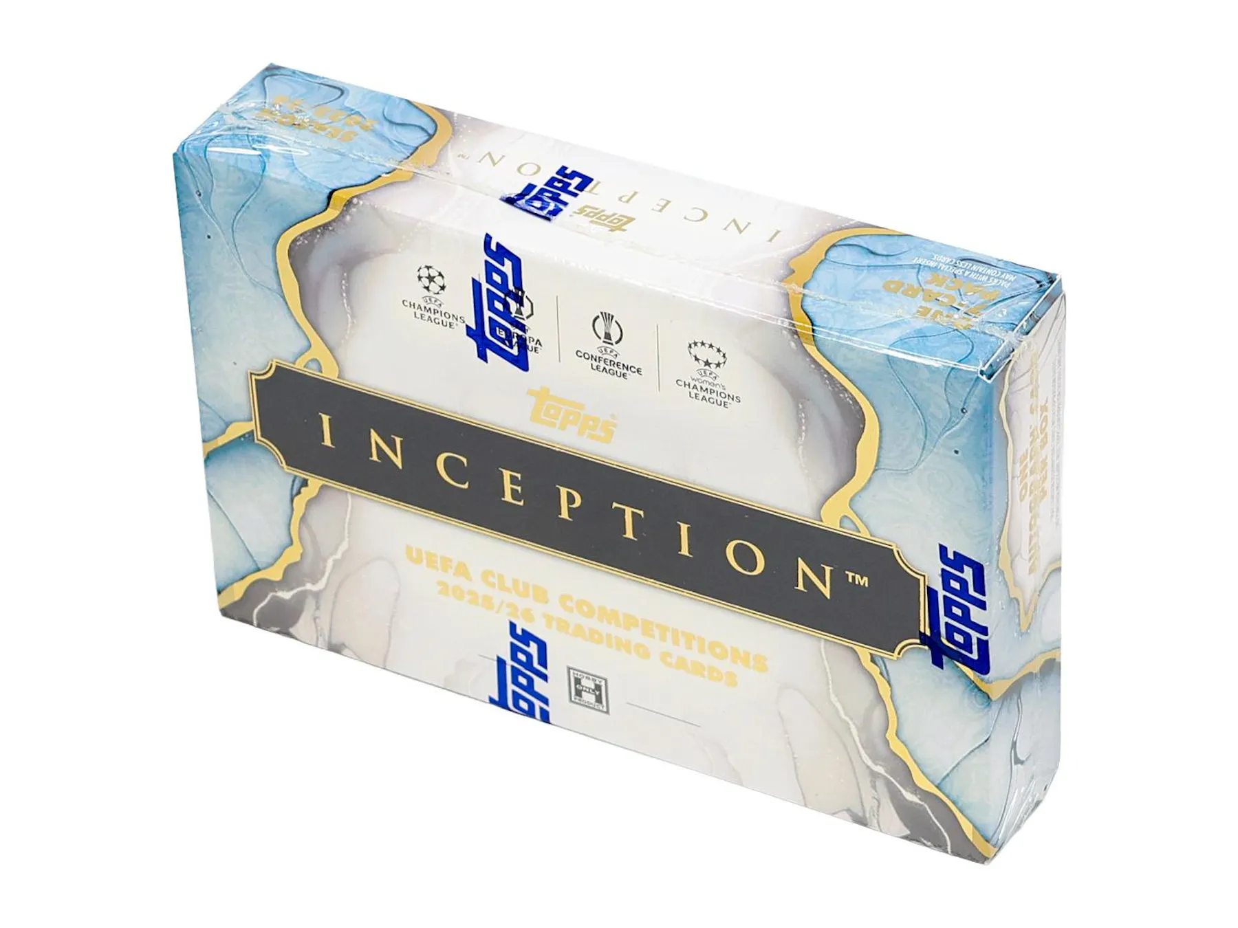 Topps Inception Box 2025/26 Topps Inception UEFA Club Competitions Soccer Hobby 4-Box 25 ...
