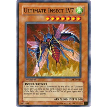 Yu-Gi-Oh The Lost Millennium Single Ultimate Insect LV7 Super Rare