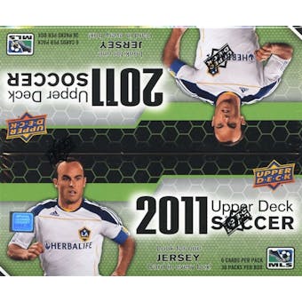 2011 Upper Deck Soccer 36-Pack Box