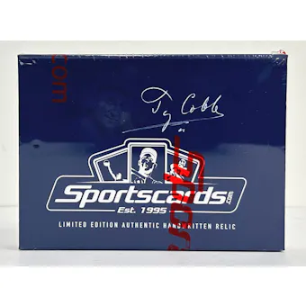2019 Sportscards.com A Word From Ty Cobb Hobby Box (Reed Buy)