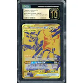 2021 Pokemon Pikachu & Zekrom GX Tag Team #SM248 CGC 10 Pristine
