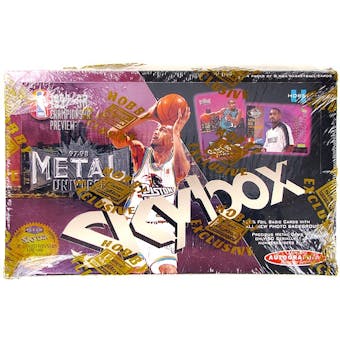 1997/98 Skybox Metal Championship Preview Basketball Hobby Box