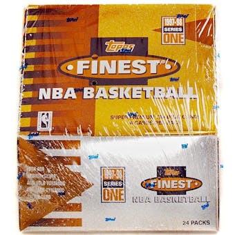 1997/98 Topps Finest Series 1 Basketball Hobby Box