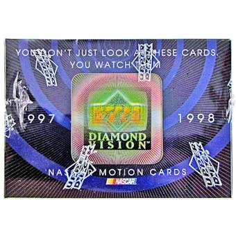 1997/98 Upper Deck Diamond Vision Racing Hobby Box