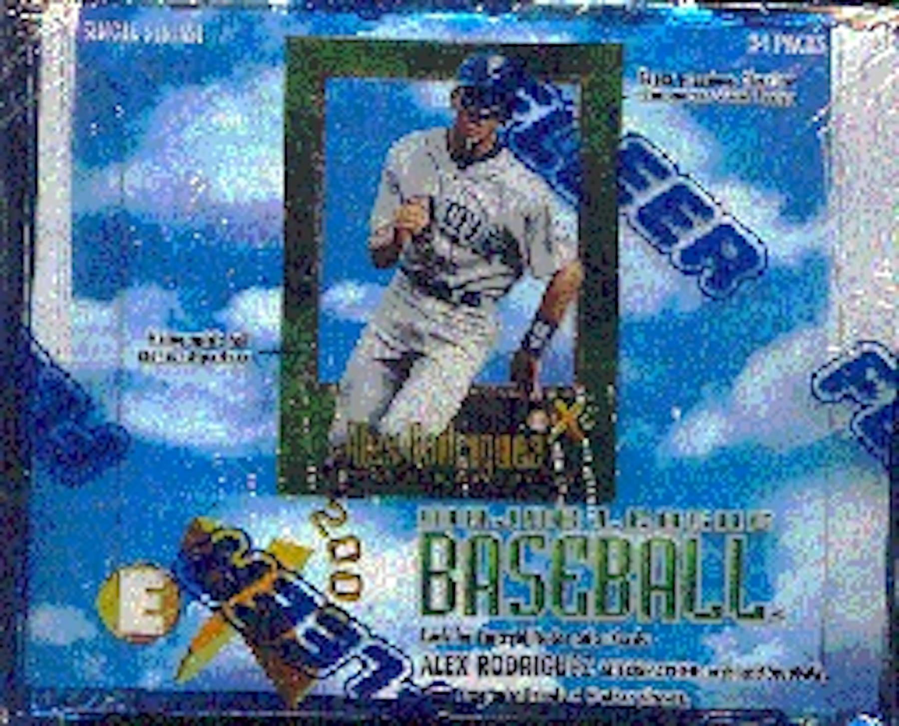 1997 Fleer EX 2000 Baseball Hobby Box DA Card World