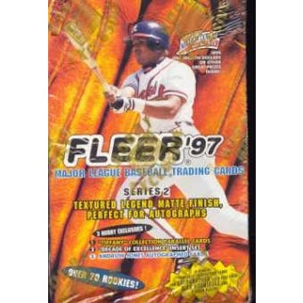1997 Fleer Series 2 Baseball Hobby Box