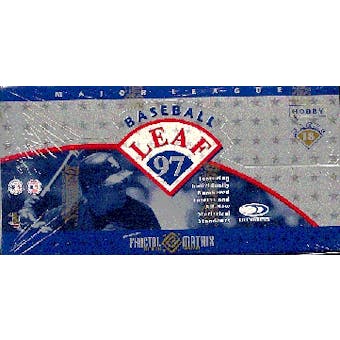 1997 Leaf Baseball Hobby Box