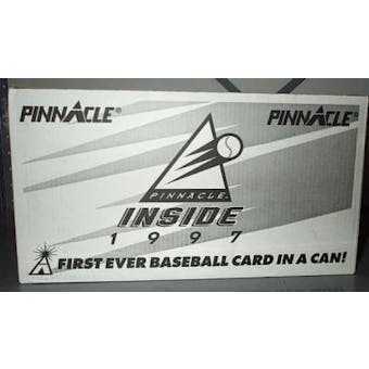 1997 Pinnacle Inside Baseball Case (48 cans)