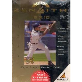 1997 Pinnacle Zenith 8x10 Baseball Box